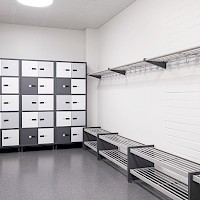 Monena Kiip oppilaslokerikko, lukittava lokerikko